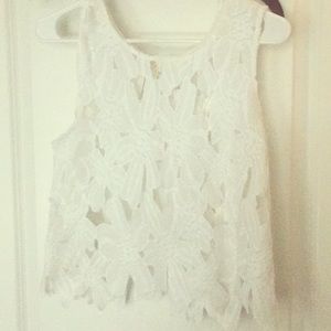 Lace tank